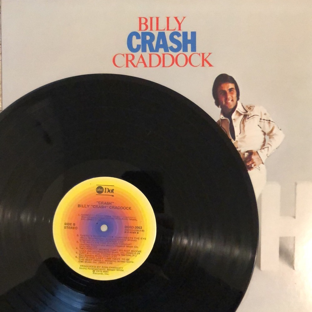 Billy Crash Craddock Crash Vinyl Lp